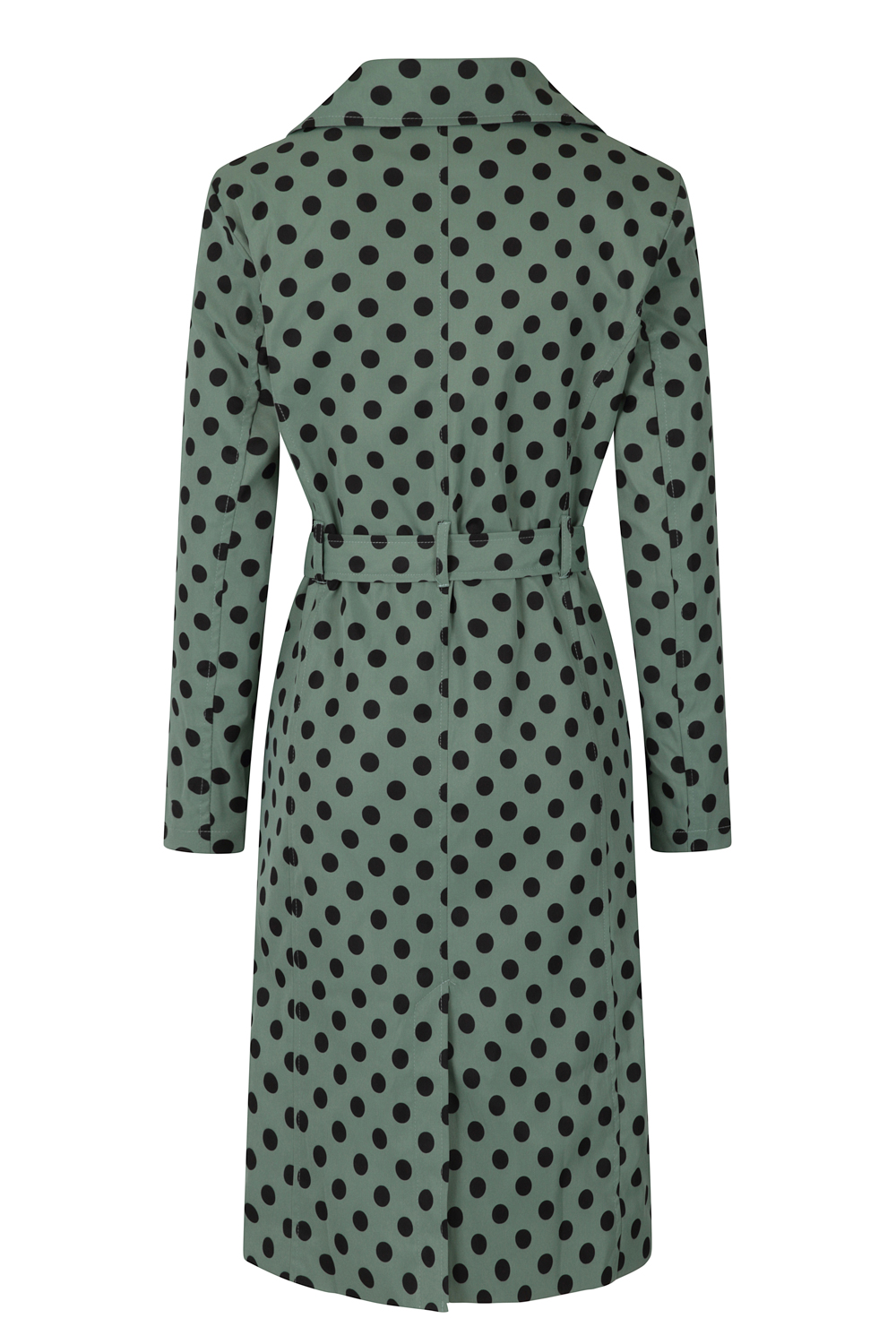 Nancy Trench Coat in Green